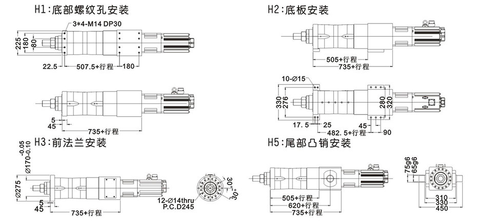 负载连接方式